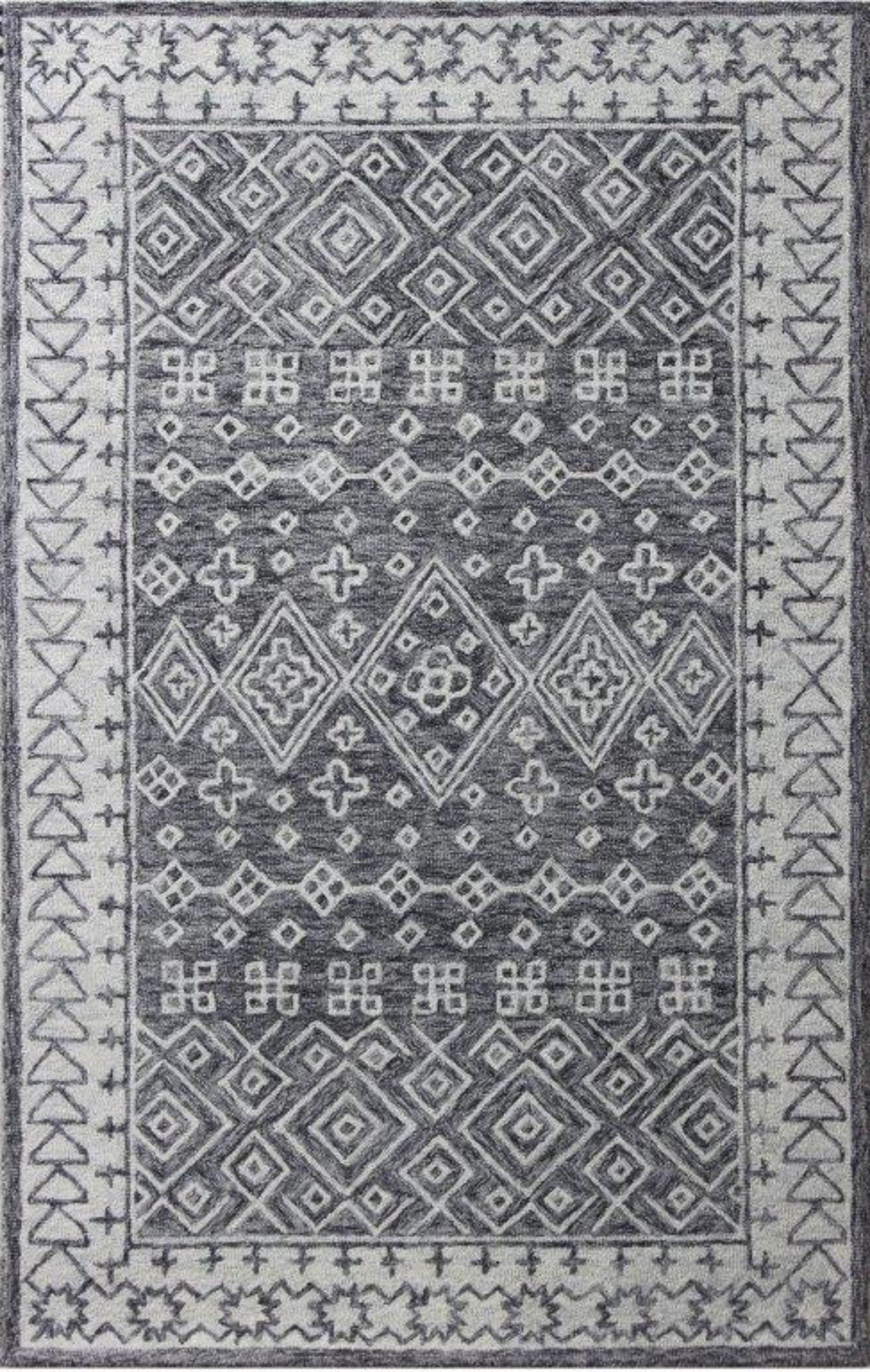 AI - HT - 006 Hand Tufted Rug - Nanak Rugs