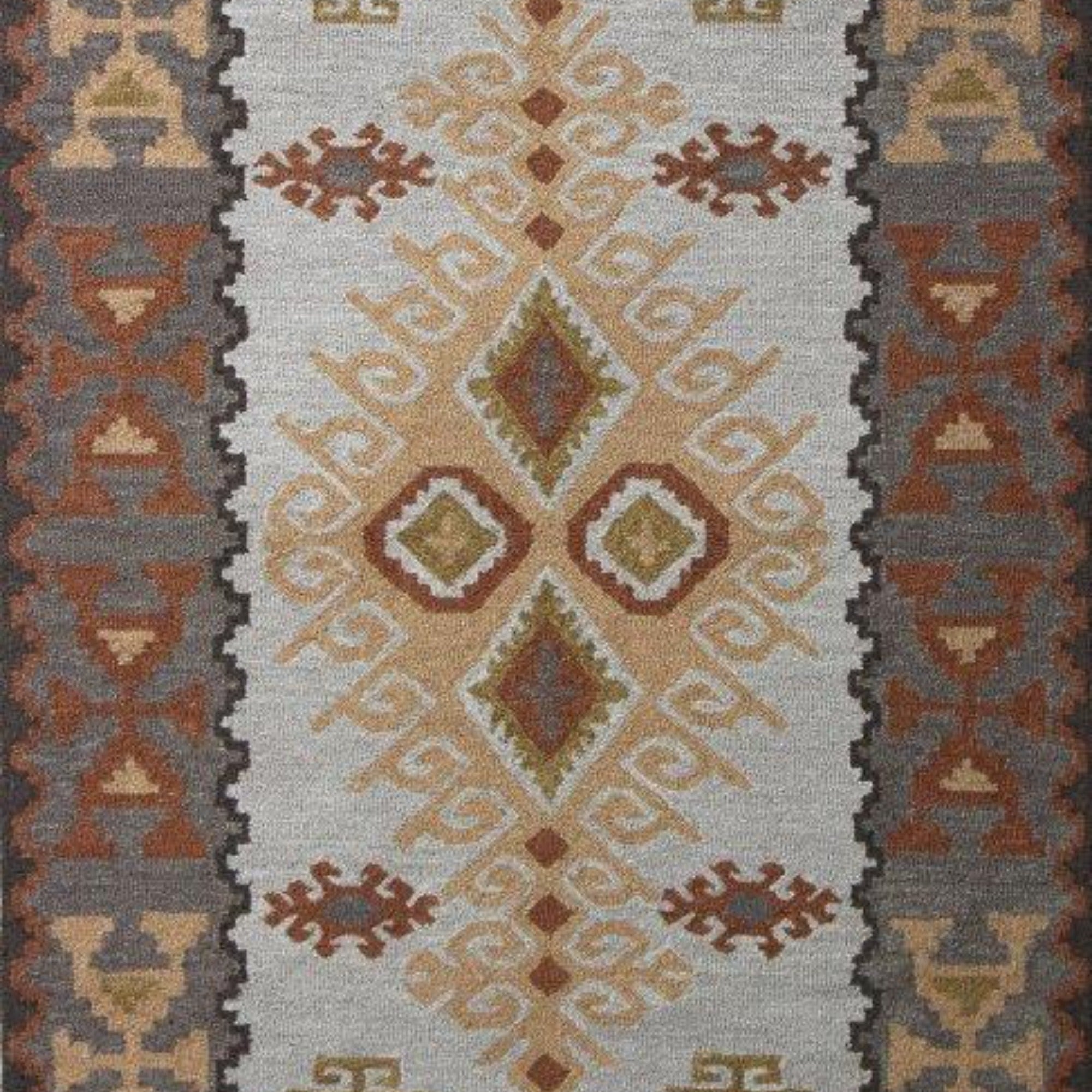 AI - HT - 009 Hand Tufted Rug - Nanak Rugs