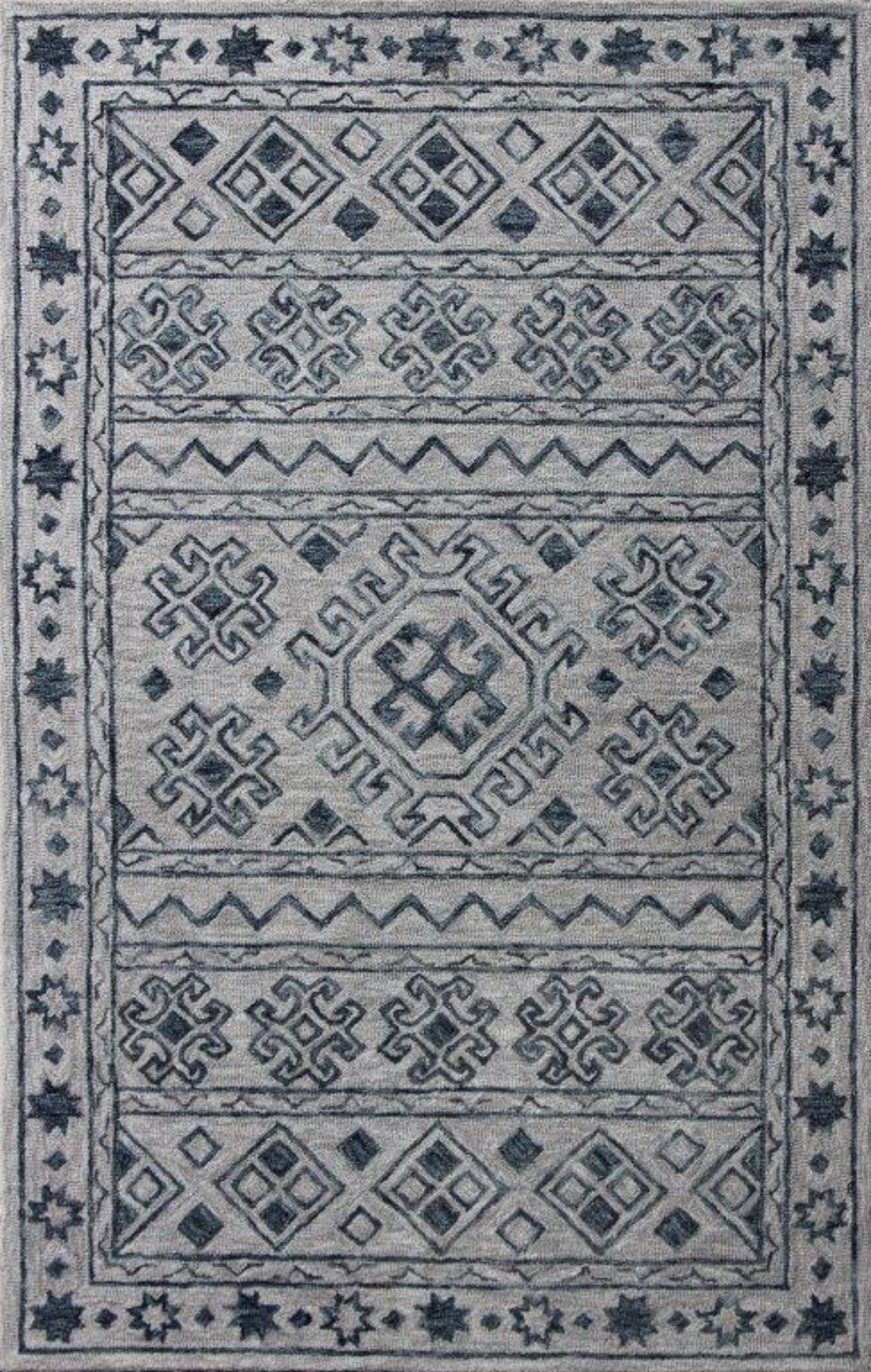 AI - HT - 026 Hand Tufted Rug - Nanak Rugs