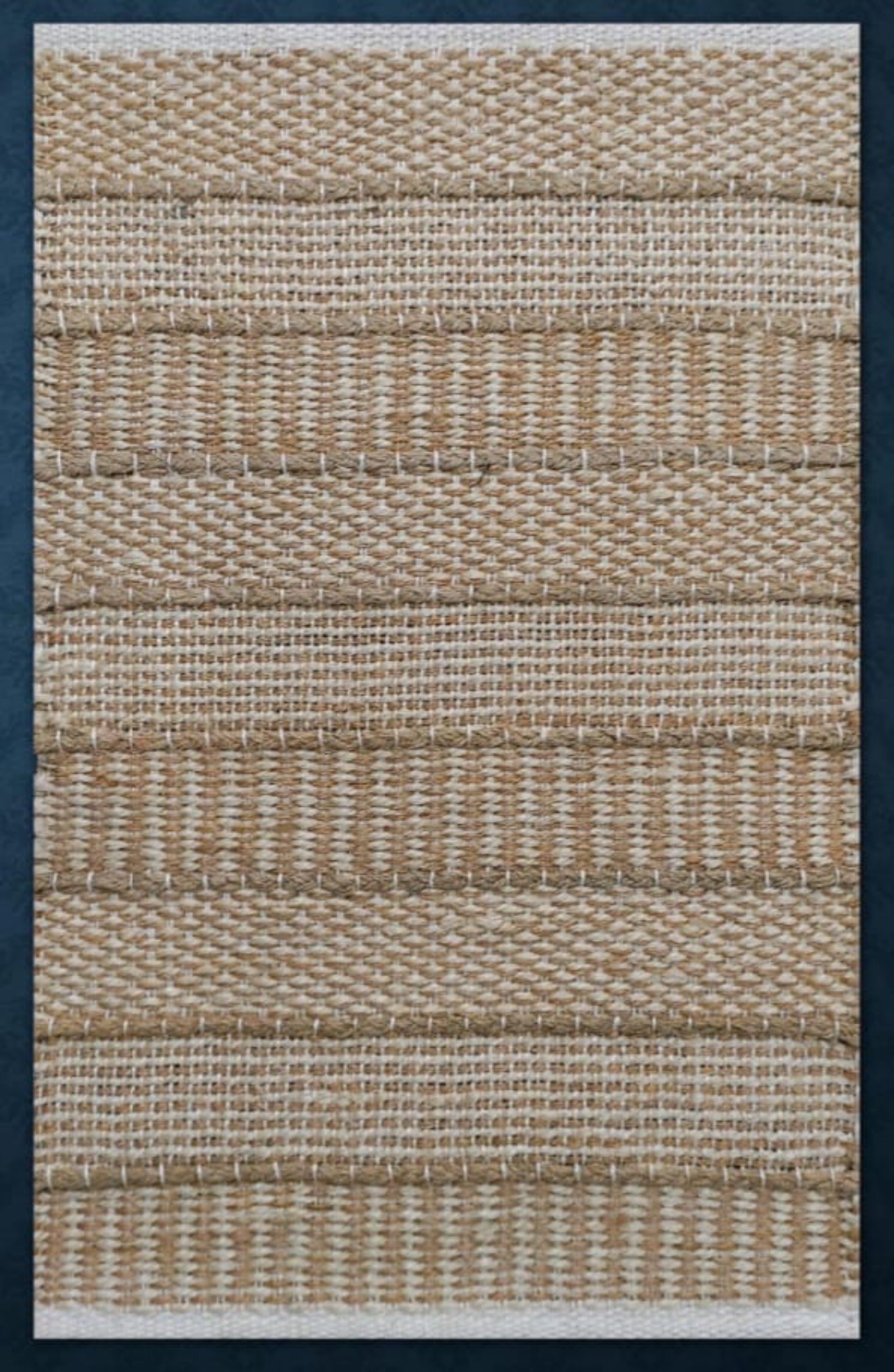 ALM - 11 Natural Hand Woven Rug - Nanak Rugs