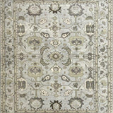 K - 1462 Light Grey Hand Knotted Rug - Nanak Rugs