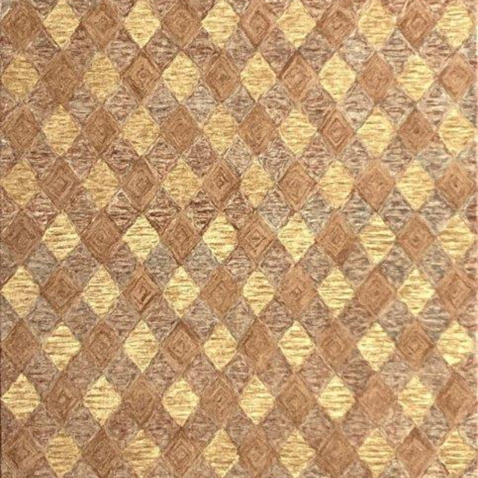 ST - 201 Gold Multi Hand Tufted Rug - Nanak Rugs