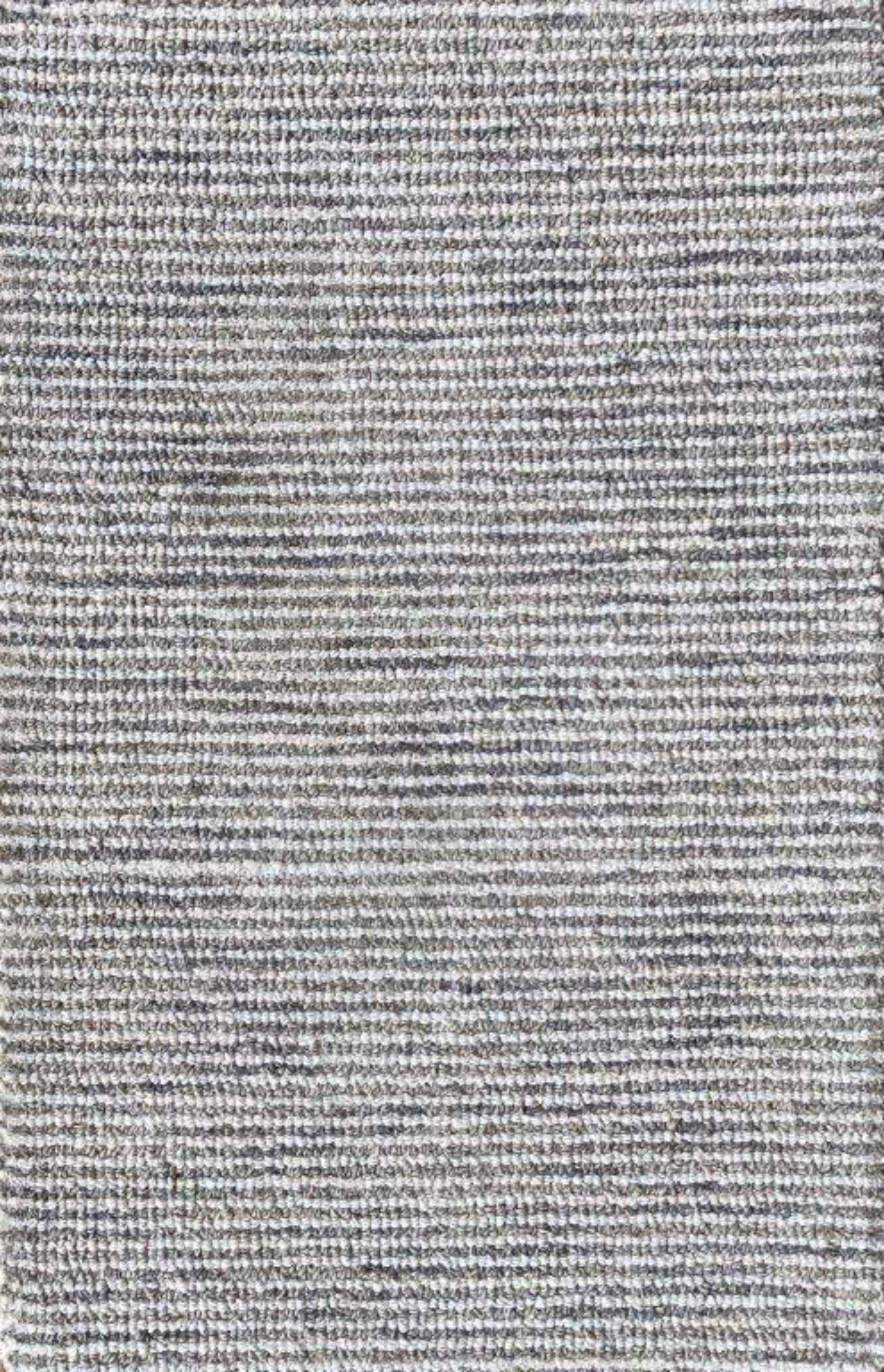 ST - 227 Light Grey Colored Hand Tufted Rug - Nanak Rugs