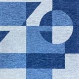 ST - 66 Blue Colored Hand Tufted Rug - Nanak Rugs